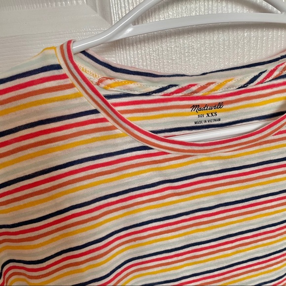 Madewell Cotton Crewneck Tshirt in Rainbow - Picture 5 of 7